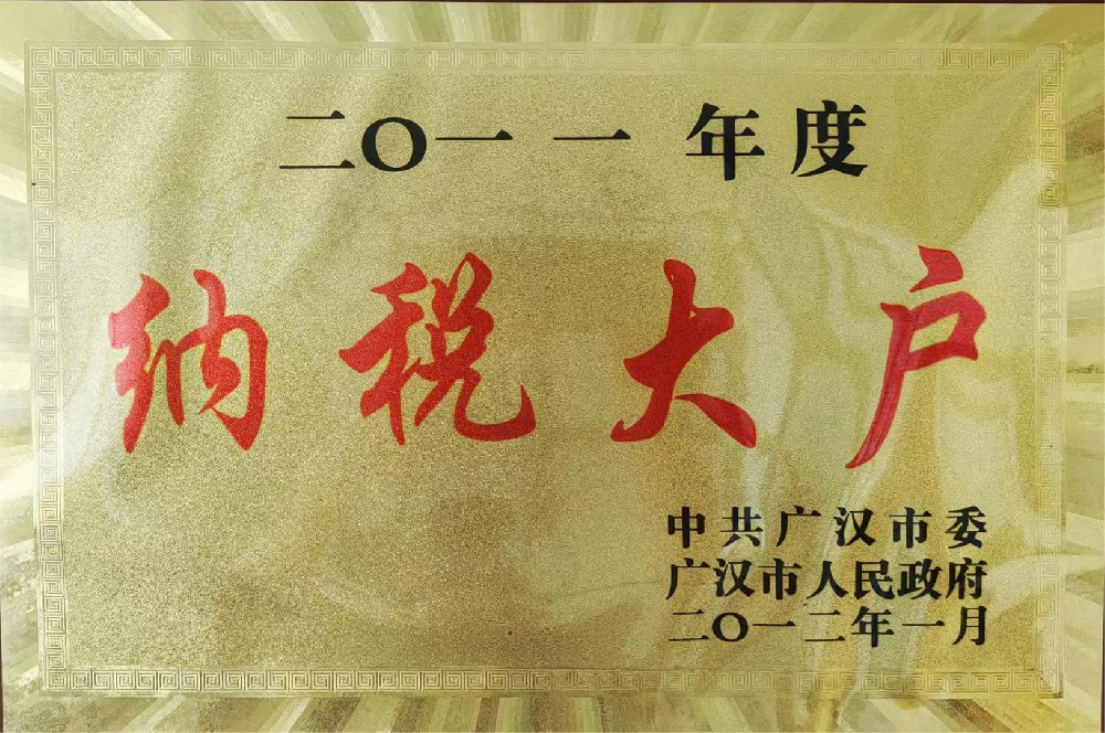 2011年度纳税大户